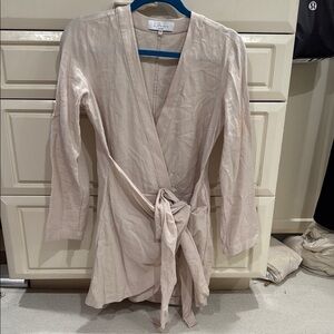 L'Academie Cream Mini Dress